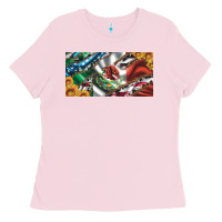 Bubblegum Pink usa flag and mexico flag with sunflower and cowhide  license plate Ladies Tee - Artiststas