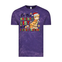 Cloud Purple on the naughty list and i regret nothing Vintage Tee - MaliasSmallBusiness
