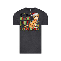 Vintage Black on the naughty list and i regret nothing Vintage Tee - MaliasSmallBusiness