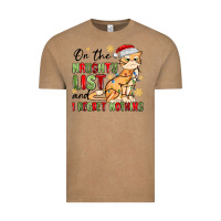 Vintage Coffee on the naughty list and i regret nothing Vintage Tee - MaliasSmallBusiness