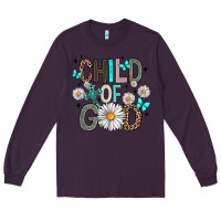 Plum child of god Long Sleeve Tee - Artiststas
