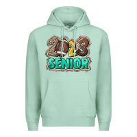 Seafoam 2023 senior football Premium Hoodie - HowdyJamesFarm