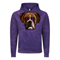 Cloud Purple Boxer Vintage Hoodie - Jasminsmagicworld