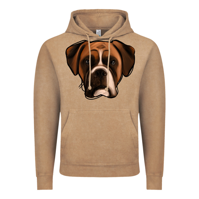 Boxer Vintage Hoodie by Jasminsmagicworld | Teevron