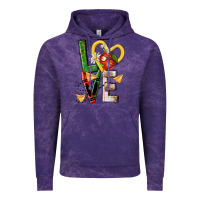 Cloud Purple teacher love nca Vintage Hoodie - NancyCooperArtShop