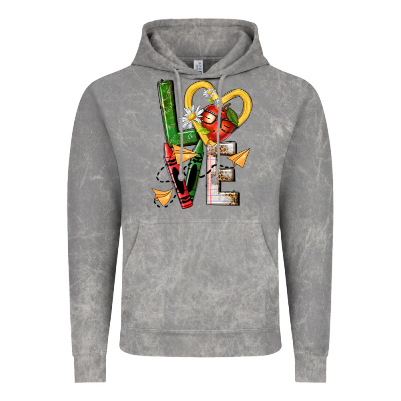 Teacher Love Nca Vintage Hoodie by NancyCooperArtShop | Teevron