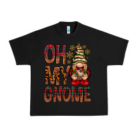 Black Oh my gnome Urban Heavy Tee - NancyCooperArtShop
