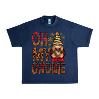 Navy Oh my gnome Urban Heavy Tee - NancyCooperArtShop