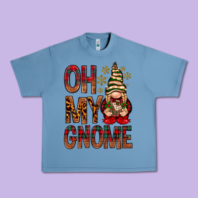 Oh My Gnome Urban Heavy Tee Designed By Nancycooperartshop