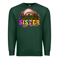 Sports Green baseball sister Premium Sweatshirt - OliviaCreatesArt