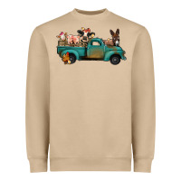 Mushroom Farm Animals Truck Heavyweight Sweatshirt - Bettercallsaul