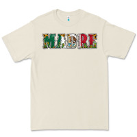 Bone mexican flag madre Premium Tee - Jasminsmagicworld