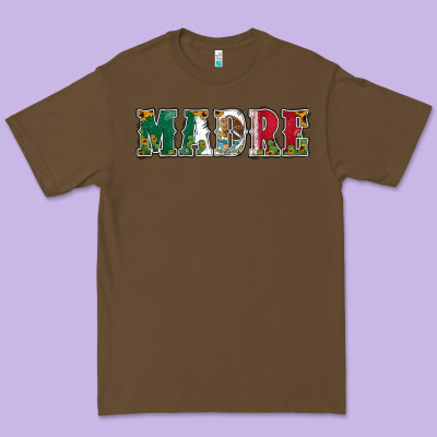 Mexican Flag Madre Premium Tee Designed By Jasminsmagicworld