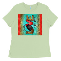 Matcha for the love of the game ice hockey Ladies Tee - Jasminsmagicworld