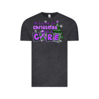 Vintage Black all i want for christmas is a cure pancreatic canc Vintage Tee - MaliasSmallBusiness