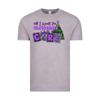 Vintage Zinc all i want for christmas is a cure pancreatic canc Vintage Tee - MaliasSmallBusiness