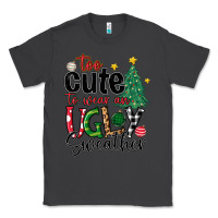 Smoke too cute to wear ugly  christmas Classic Tee - MaliasSmallBusiness