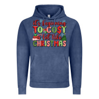Vintage Denim it's beginning to cost a lot like christmas Vintage Hoodie - MaliasSmallBusiness
