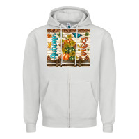Dove Grey autumn vibes Zipper Hoodie - TumblerDesignByShophia