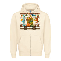 Sandshell autumn vibes Zipper Hoodie - TumblerDesignByShophia
