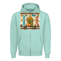 Seafoam autumn vibes Zipper Hoodie - TumblerDesignByShophia