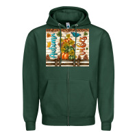 Sports Green autumn vibes Zipper Hoodie - TumblerDesignByShophia