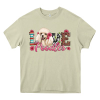 Mossy love poodles Heavy Core Tee - Artiststas