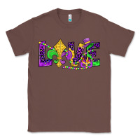 Chestnut mardi gras love Classic Tee - JahusDesignShop