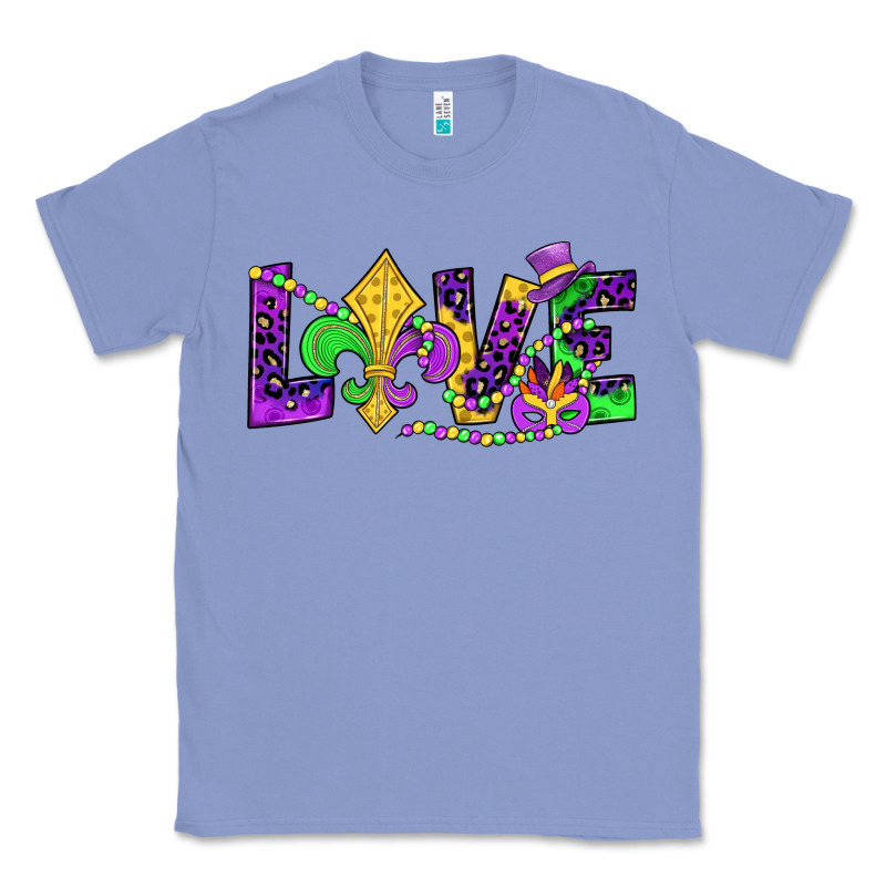 Mardi Gras Love Classic Tee by JahusDesignShop | Teevron