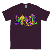 Plum mardi gras love Classic Tee - JahusDesignShop