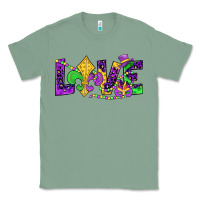 Sage mardi gras love Classic Tee - JahusDesignShop
