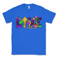 True Royal mardi gras love Classic Tee - JahusDesignShop