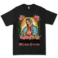Black madrecita muchas gracias lady of Guadalupe Premium Tee - BarkalooDesign