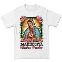 White madrecita muchas gracias lady of Guadalupe Premium Tee - BarkalooDesign