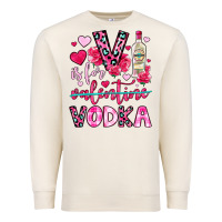 Sandshell v is for vodka Premium Sweatshirt - OliviaCreatesArt