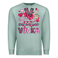 Seafoam v is for vodka Premium Sweatshirt - OliviaCreatesArt