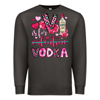 Smoke v is for vodka Premium Sweatshirt - OliviaCreatesArt