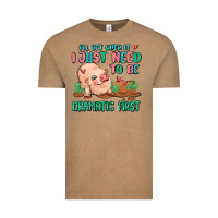 Vintage Coffee i will get over it i just need to be dramatic firs Vintage Tee - MaliasSmallBusiness