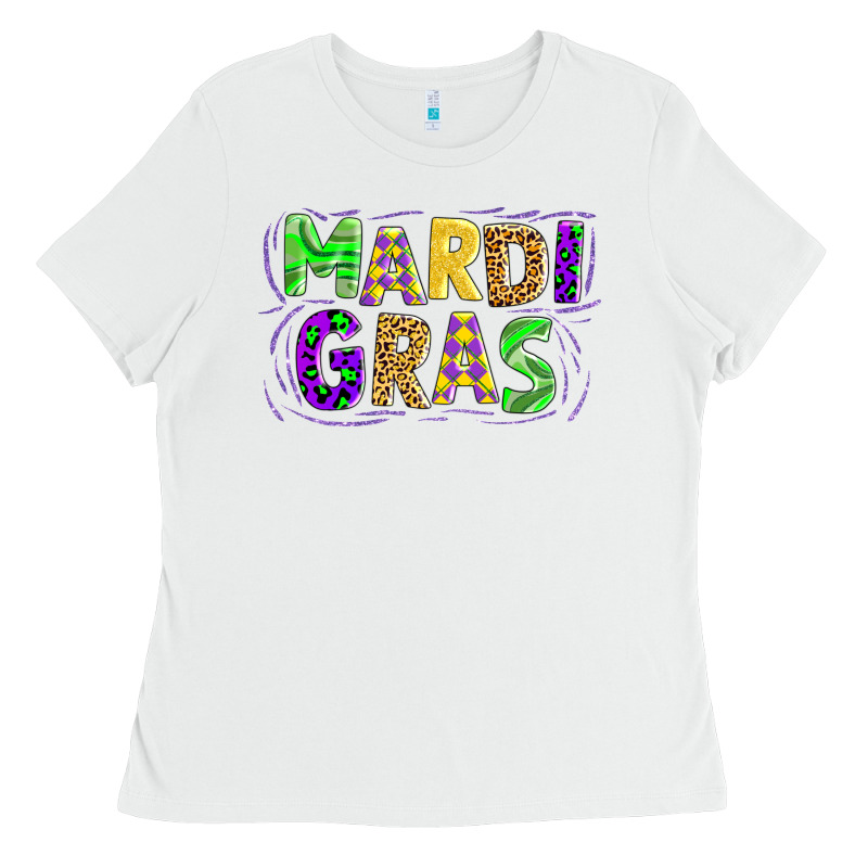 Mardi Gras Ladies Tee by AdoDesignShop | Teevron