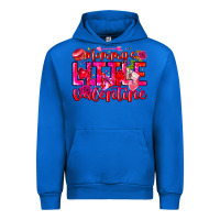 Cobalt Mommy's Little Valentine Urban Hoodie - CowhideDigitalArt