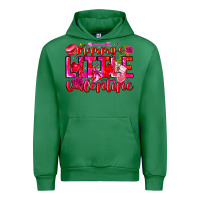 Emerald Mommy's Little Valentine Urban Hoodie - CowhideDigitalArt
