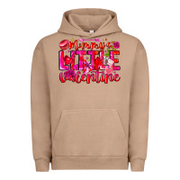 Pigment Burro Mommy's Little Valentine Urban Hoodie - CowhideDigitalArt