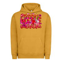 Pigment Peanut Butter Mommy's Little Valentine Urban Hoodie - CowhideDigitalArt