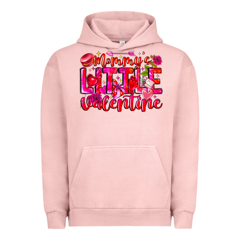 Mommy's Little Valentine Urban Hoodie by CowhideDigitalArt | Teevron