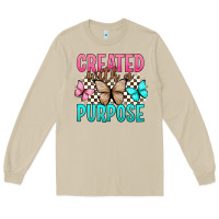 Mushroom created with a purpose Long Sleeve Tee - Artiststas