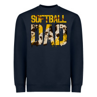 Navy Softball Dad Heavyweight Sweatshirt - Bettercallsaul