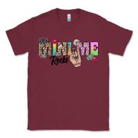 Burgundy my mini me rocks Classic Tee - CowhideDigitalArt