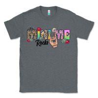 Charcoal Heather my mini me rocks Classic Tee - CowhideDigitalArt