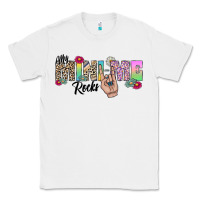 White my mini me rocks Classic Tee - CowhideDigitalArt