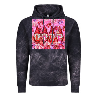 Cloud Black love gnomies with gift boxes Vintage Hoodie - NancyCooperArtShop